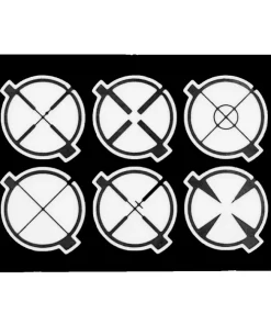 Williams™ Western Precision Muzzleloading Sight Card Insert - Reticle Inserts for Williams Front Globe Sight- 691807