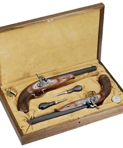 Pedersoli™ Continental Dueling Pistols with Case - .45 Cal